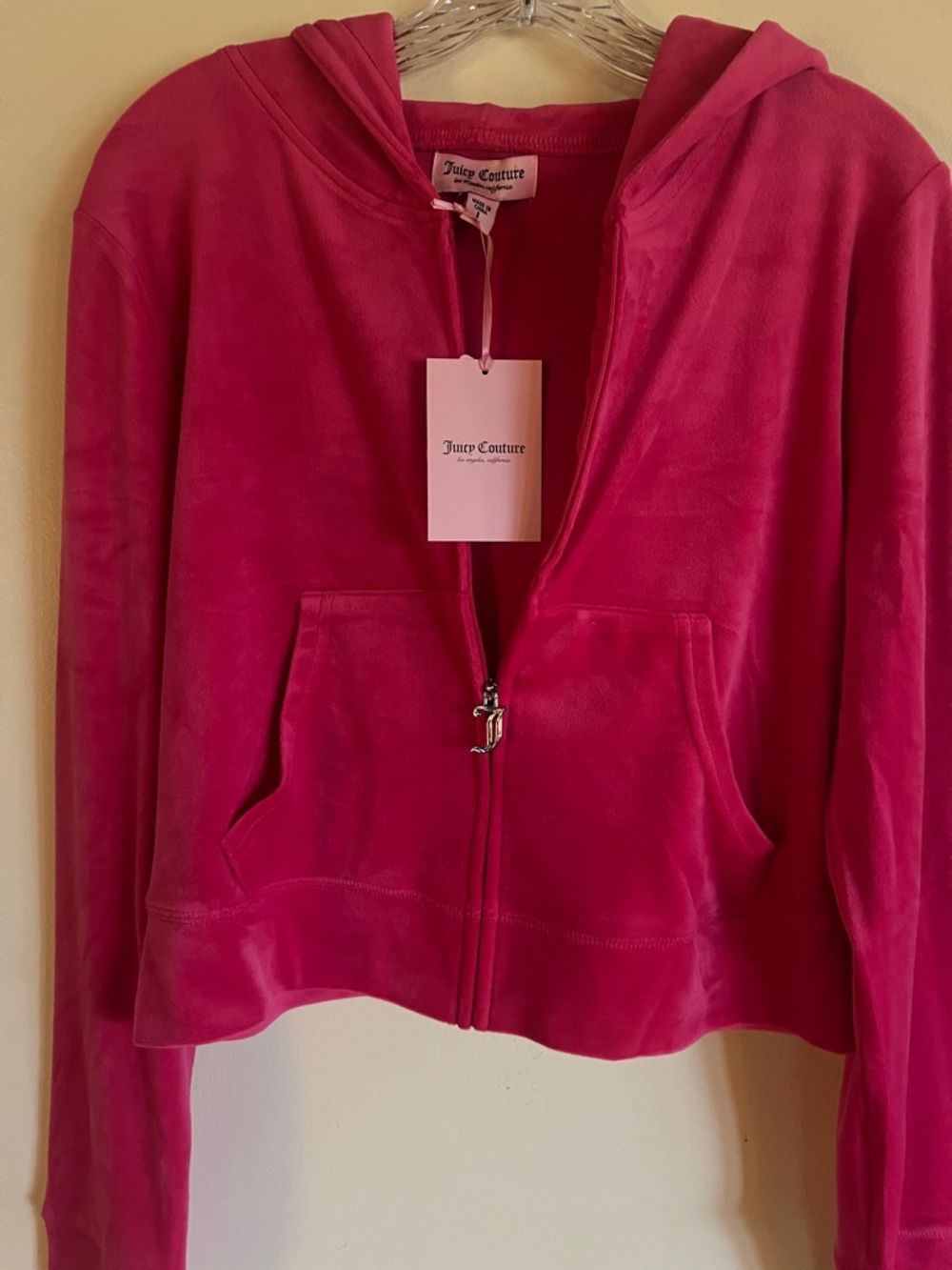 Juicy Couture velveteen jacket.